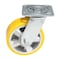 Vestil Polyurethane Swivel Caster 6 In. Diameter x 2 In. Width 661 Lb. Capacity Yellow/Gray CST-PY-6X2PUA-S - alternate 9